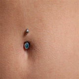 Short Belly Button Rings 5 Pcs Stainless Steel Petite Navel Rings Variety Pack