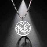 Shotokan Karate Martial Arts Necklace for Men Women Stainless Steel