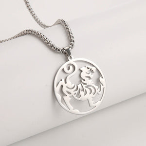 Shotokan Karate Martial Arts Necklace for Men Women Stainless Steel