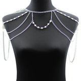 Shoulder Chain Necklaces&Pendants Punk Necklace