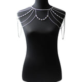 Shoulder Chain Necklaces&Pendants Punk Necklace