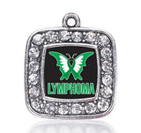 Antique Silver Plated Lymphoma Support Charm