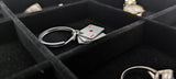 Guard Cufflinks & Rings Display Case - 12 Spaces