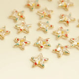 Star UV Drop Glue Pendant Earrings DIY Accessories