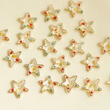 Star UV Drop Glue Pendant Earrings DIY Accessories