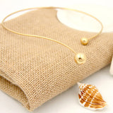 Torques Collar Necklace for Women, Personality Chokers