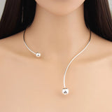 Torques Collar Necklace for Women, Personality Chokers