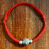 925 Sterling Silver Double Happiness Charm Bracelets Bangle