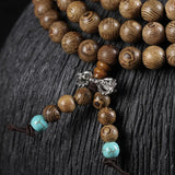 Shunwen Chicken Wing Wooden Bracelet Beads Men and Women Jewelry