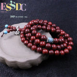 Siamese Rosewood 108 Beads Bracelet Hand Chain 6mm 8mm Hot Buddhist Jewelry