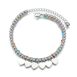 Sifisrri Stainless Steel Heart Bracelet for Mom