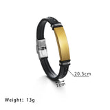 Sifisrri Punk Bracelets Stainless Steel Engrave Bijoux Bangles Jewelry