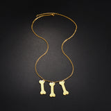Sifisrri Engraved Name Necklace Stainless Steel Choker Chain Unisex Gift