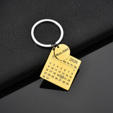 Custom Engraved Drive Safe Keychain with Photo Name Date