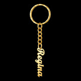 Sifisrri Personalized Name Date Keychain Heart Star Round Key Ring