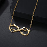 Personalized Name Engrave Necklace Pendant Stainless Steel