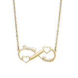 Personalized Name Engrave Necklace Pendant Stainless Steel