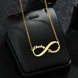 Personalized Name Engrave Necklace Pendant Stainless Steel