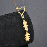 Personalized Engrave Name Pendant Necklace Stainless Steel