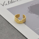 Vintage Malachite Ring Stainless Steel Adjustable Retro Women Birthday Jewelry