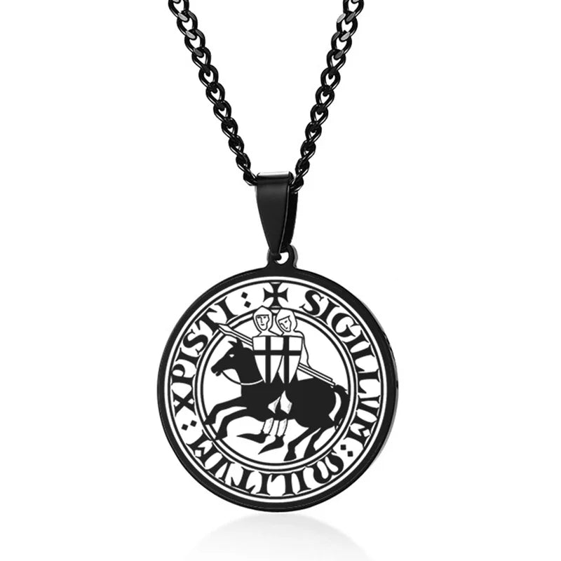 Baphomet Inverted Pentagram Pendant Necklace Satanic Pagan Jewelry