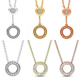 Radiant Hearts Forever Collier 925 Sterling Silver Necklace