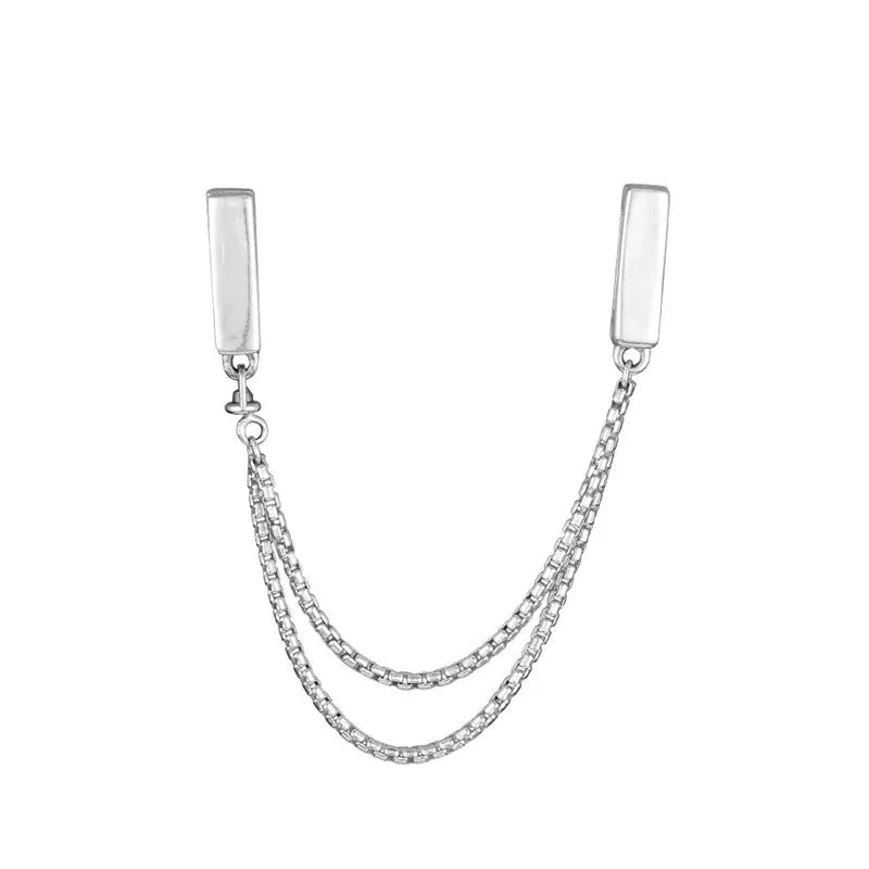 Safety Chain Reflexions Beads 925 Silver Charm Beads for Bracelets