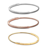 925 Sterling Silver Signature I-D Bangle Bracelet