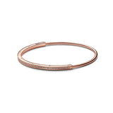 925 Sterling Silver Signature I-D Bangle Bracelet