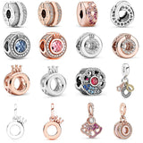 Crown O Charm 925 Silver Logo Clip Charm DIY Jewelry