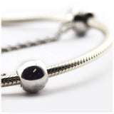 Safety Chain Beads for 925 Silver Charms Bracelets DIY Jewelry