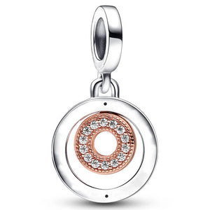 Friendship Cup Of Tea Hat Pendant Beads 925 Sterling Silver Charm