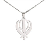 Sikh Khanda Necklace Pendant Sikhs Religious Jewelry