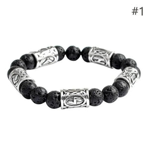 Silver Plated Essential Oil Healing Bracelet for Men