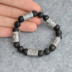 Silver Plated Essential Oil Healing Bracelet for Men