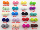 Silicone Beads, 10mm Round, Chewable BPA-Free