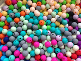Silicone Beads, 10mm Round, Chewable BPA-Free