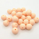 Silicone Beads, 10mm Round, Chewable BPA-Free