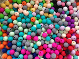 Silicone Beads, 10mm Round, Chewable BPA-Free