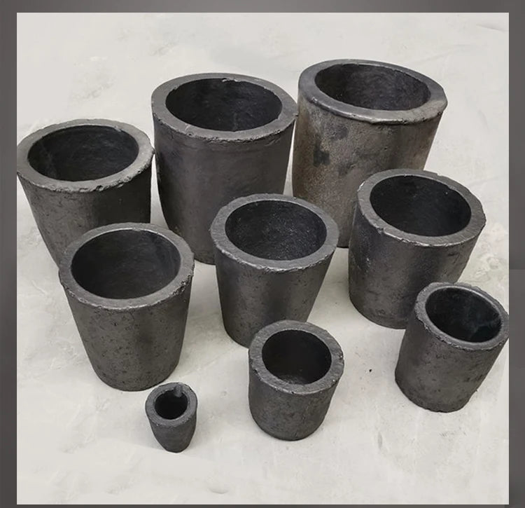 Silicon Carbide Graphite Crucible for Melting Casting Silver