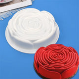Silicone 6-Hole Flower Rose Cake Mold