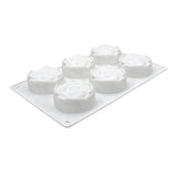 Silicone 6-Hole Flower Rose Cake Mold