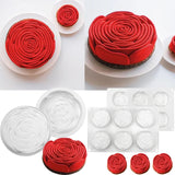 Silicone 6-Hole Flower Rose Cake Mold