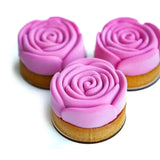 Silicone 6-Hole Flower Rose Cake Mold