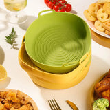 Silicone Air Fryer Oven Baking Tray AirFryer Basket Mold Pizza Mat Grill Pan