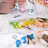 Alphabet Resin Molds Kit Silicone Mold Epoxy Casting Keychain Set