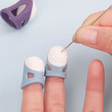 Silicone Anti-Slip Thimble for Sewing DIY Quilting Craft Medium Large