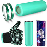 Silicone Bands for Sublimation Tumbler Blanks, Prevent Ghosting