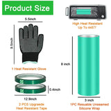 Silicone Bands for Sublimation Tumbler Blanks, Prevent Ghosting