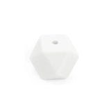 Silicone Beads 14mm Mini Hexagon Teething Necklace Baby Teether BPA Safe
